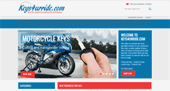 Desktop Screenshot of keys4urride.com